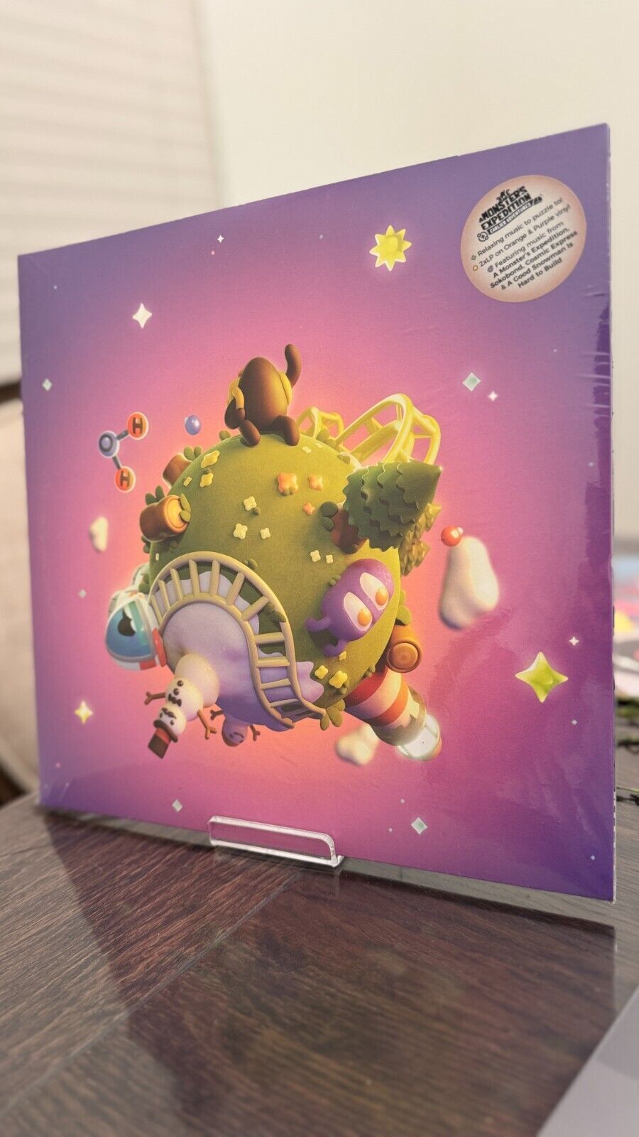monsters expedition A Monster's Expedition Earlier Adventures 2xLP Orange & Purple Vinyl S