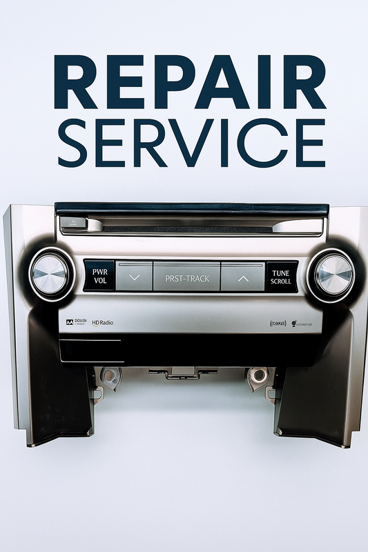 Lexus dashboard electronics repair