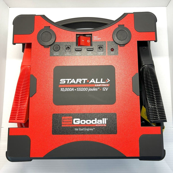 BRAND NEW Goodall by Vanair Start All Lithium-Ion Jump Start Pack 12V 10000A NEW