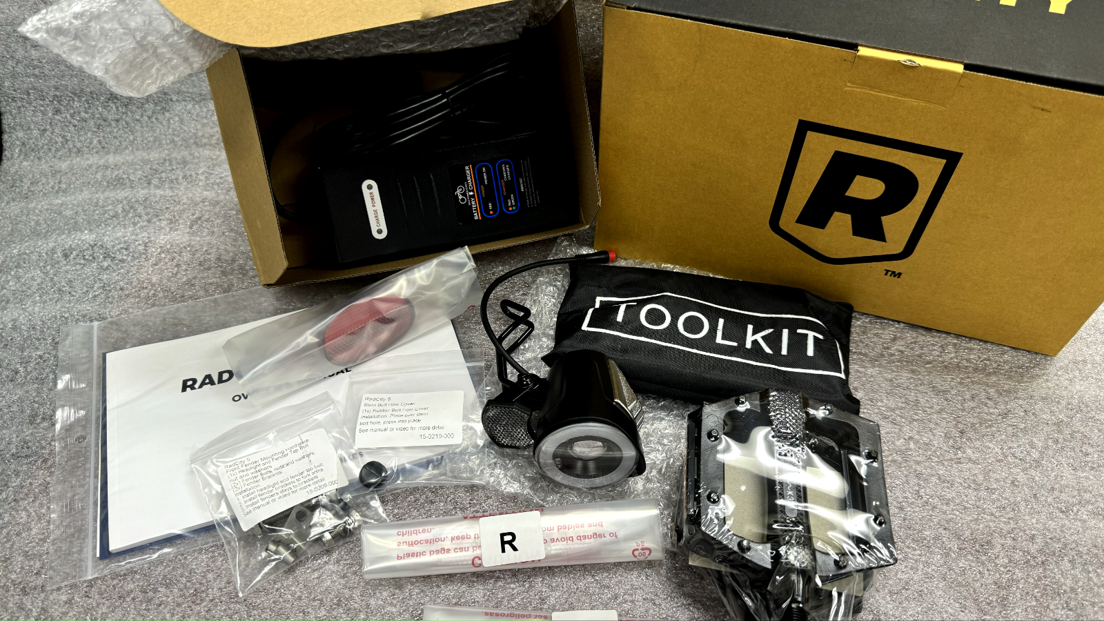 Rad Power RadRover Electric Bike Accessories. City 5 6 Plus Genuine NEW