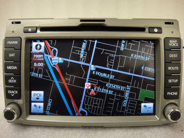 2010-2013 Kia Sportage OEM GPS Navigation System Display Screen CD Player Rare