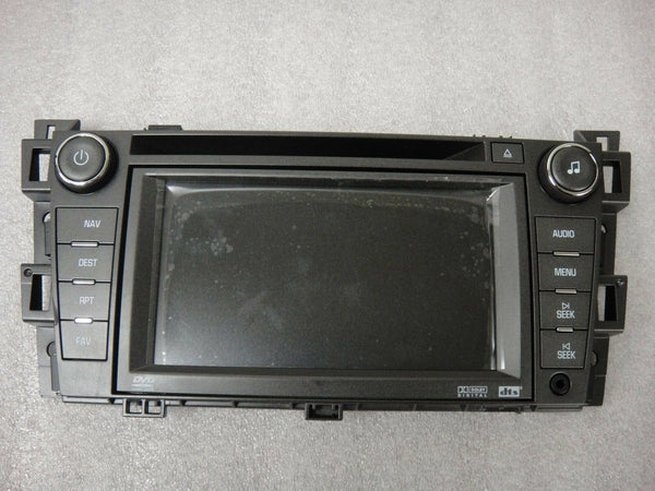 2007-2011 Cadillac DTS OEM GPS NAVIGATION SYSTEM FACEPLATE LCD OEM NEW!