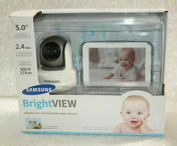 Samsung SEW-3043W Bright VIEW Baby Monitoring System And Night Vision PTZ Camera