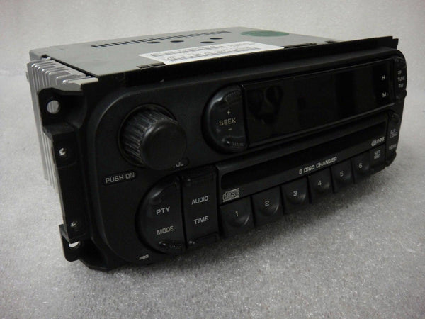 Chrysler Dodge Jeep P05091507AF 6 Disc CD OEM Radio Player