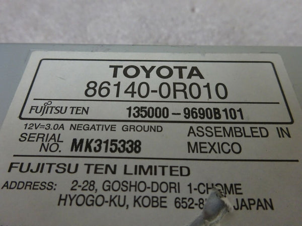 2013-2015 Toyota RAV4 OEM Factory SAT Radio Touch Screen MP3 CD PLAYER 100071