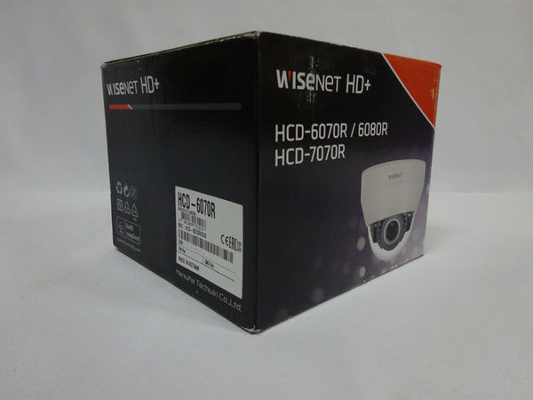 Hanwha Techwin Wisenet HCD-6070R 2MP Outdoor HD Dome Camera