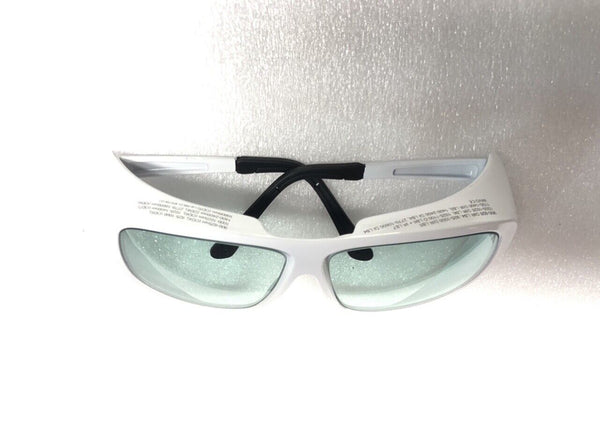 Innovative Optics Gi1 Laser Protective Eye Glasses, 701 White Frame