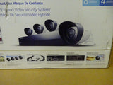 1080p HDTV Hybrid Video Security System 4 Cameras 4 Channel Real-Time DVR