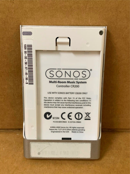 Sonos CR200 Remote Controller ONLY FOR PARTS OR REPAIR
