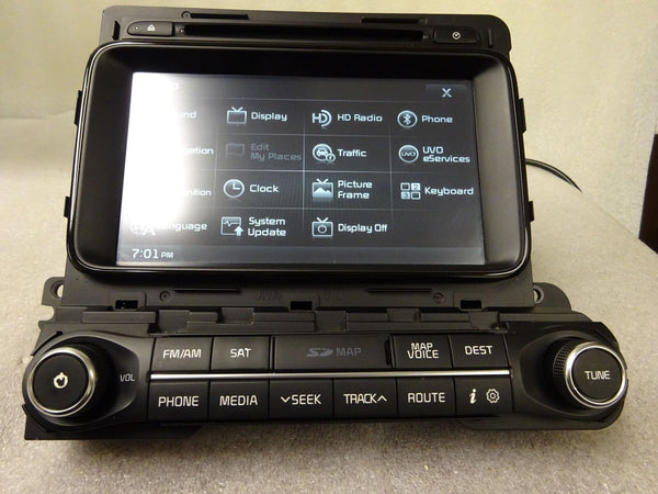 2014 2015 Kia Optima OEM GPS Navigation System CD XM Player