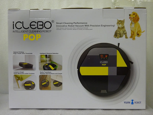 Yujin iClebo YCR-M05-P2 Pop Robotic Vacuum Cleaner Brand New NIB! Lowest Price!