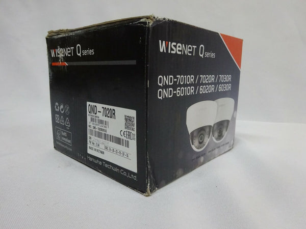 Hanwha Techwin Wisenet QND-7020R 4MP Outdoor HD Dome Camera