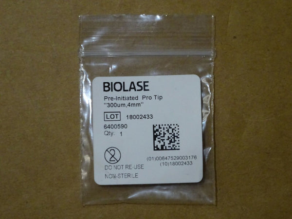 Biolase Diode Laser Tips PI PRO TIPS, 300um - 4mm 6400590 7430001