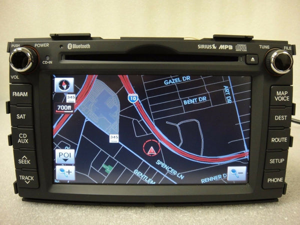 2011 2012 2013 Kia Forte OEM GPS Navigation CD MP3 Bluetooth Player Radio OEM