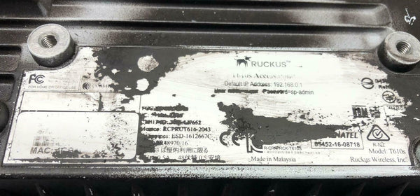 Ruckus ZoneFlex T610s - Wireless Access Point 901-T610-US51