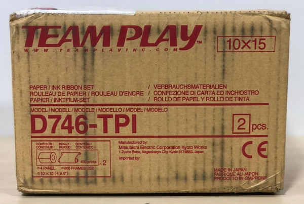Team Play D746-TPI Paper and Ink Ribbon Set