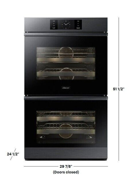 Dacor Contemporary 30" Electric Double Wall Oven - DOB30M977DM