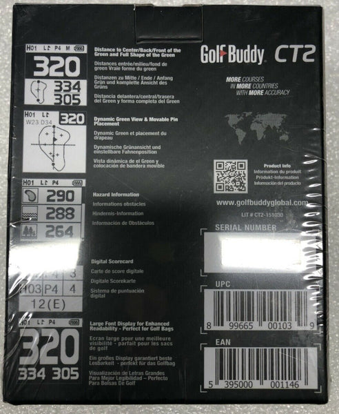 Golf Buddy DSC-CT2-100 Range Finder Golf Rangefinder White/Blue