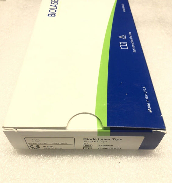 Biolase Diode Laser Endo EZ Tips E2-20 Box of 20 740015