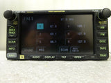 04-05 TOYOTA SIENNA JBL NAVIGATION GPS CD RADIO DISPLAY SCREEN OEM 86120-08150