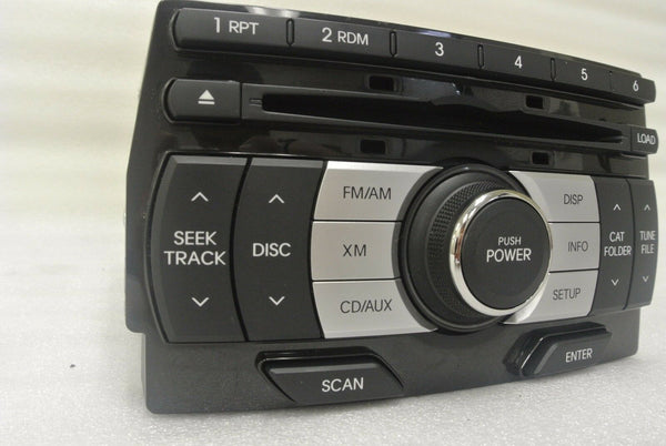 2009 2010 Hyundai Genesis OEM Radio CD Player MP3 Satellite OEM 6 DISC PLAYER