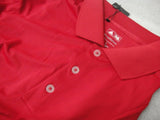 NWT Adidas Golf Shirt TW3022S4 Z85736 2014 L $50 RED EK