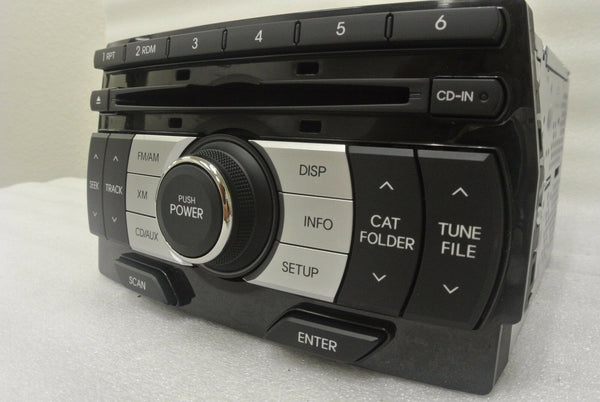 2010 Hyundai Genesis OEM Radio CD Player MP3 Satellite OEM
