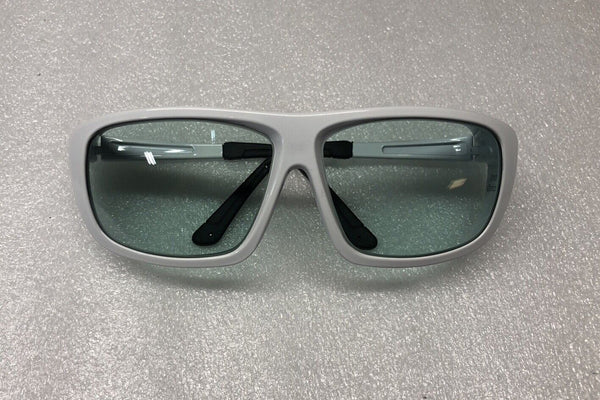 Innovative Optics Gi1 Laser Protective Eye Glasses, 701 White Frame