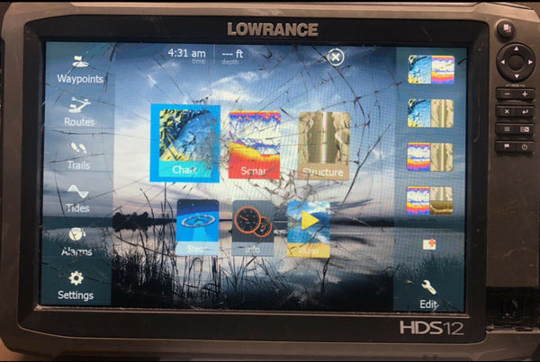 Lowrance HDS 12 Gen 3 Chartplotter/Multifunction Boat Display 000-11794-001