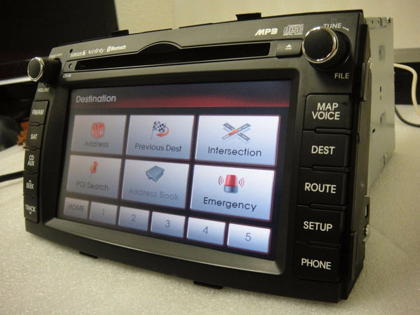 11 12 13 Kia Sorento Radio Cd  OEM Gps Navigation Receiver SYSTEM 96560-1U000CA