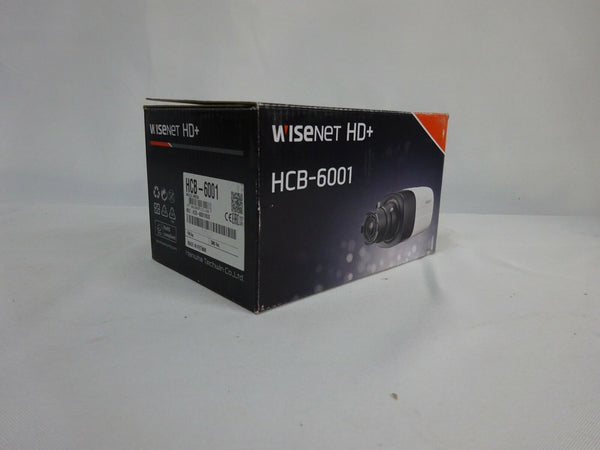 Hanwha Techwin Wisenet HCB-6001 Analog HD Box Camera (No Lens)