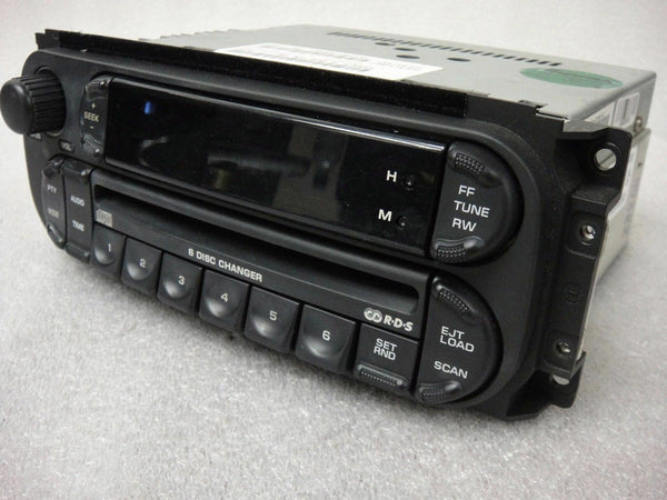 Chrysler Dodge Jeep P05091507AF 6 Disc CD OEM Radio Player