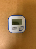 Golf Buddy Voice 2 Talking GPS Range Finder Watch Clip-On White/Blue NO Charger