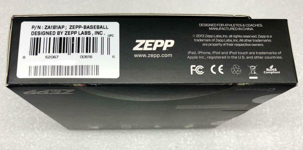 ZEPP Baseball 3D Motion Sensor Wireless Swing Analyzer