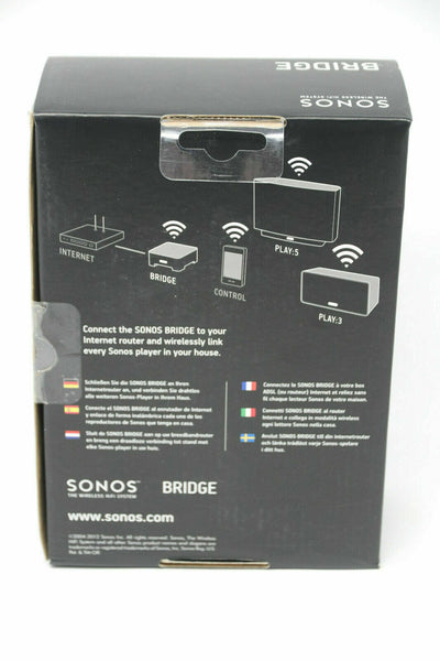 Sonos BRIDGE Wireless HiFi System - White BRIDGUS1. sw v4.2
