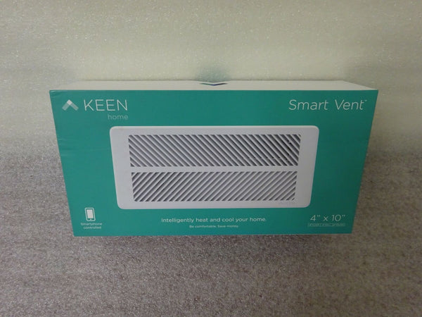 Keen Home Smart Vent 4” X 10” Open Box item KT01-410-001