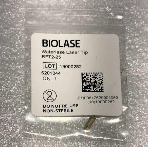 Biolase Waterlase Laser Tip RFT2-25mm, WATERLASE, MD 7200821 6201044