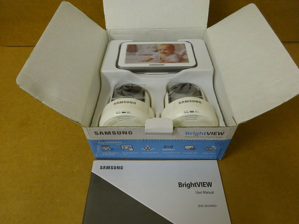 Samsung SEW-3043WND BrightVIEW Baby Monitoring System with 2 Cameras