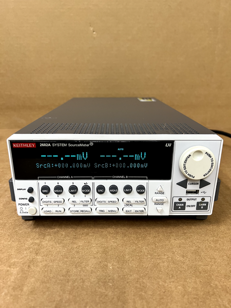 Keithley 2602A Sourcemeter, USED AND TESTED