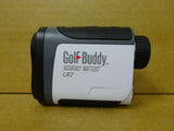 GolfBuddy GB10-LR7 Small Golf Laser Rangefinder - White/Black