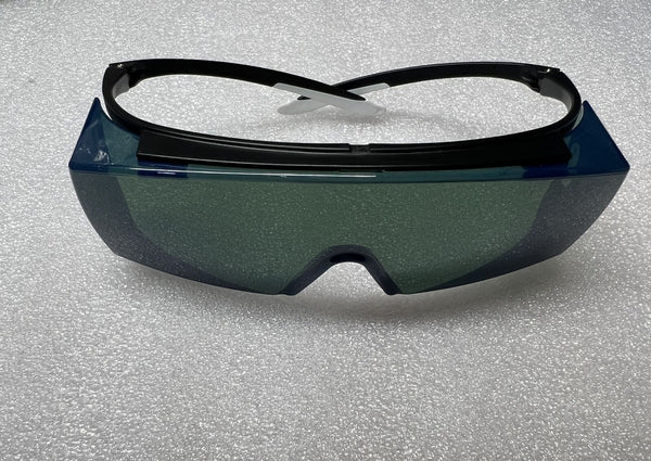 Biolase Laser Protective Safety Goggles Eye Glasses Black Blue 0D 4+ OD 3+