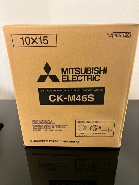 Mitsubishi CK-M46S 4 x 6" Media Pack for CP-M1A Dye Sub Photo Printer