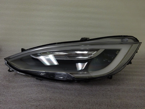 16-18 Tesla Model S Left LED LH Headlight Headlamp Facelift Complete OEM GRD C